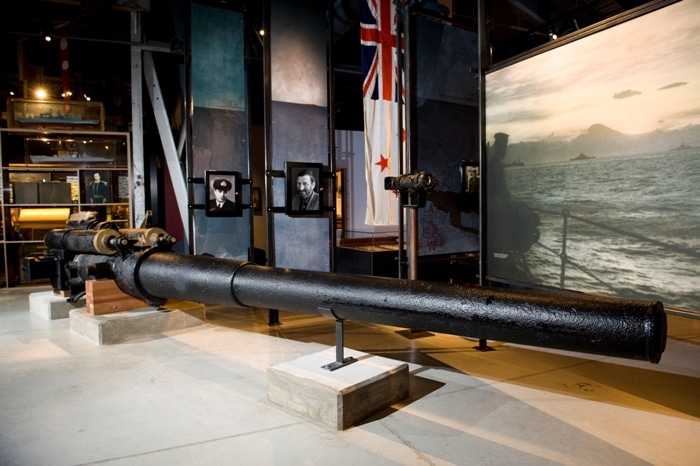 The Second World War gallery at Torpedo Bay