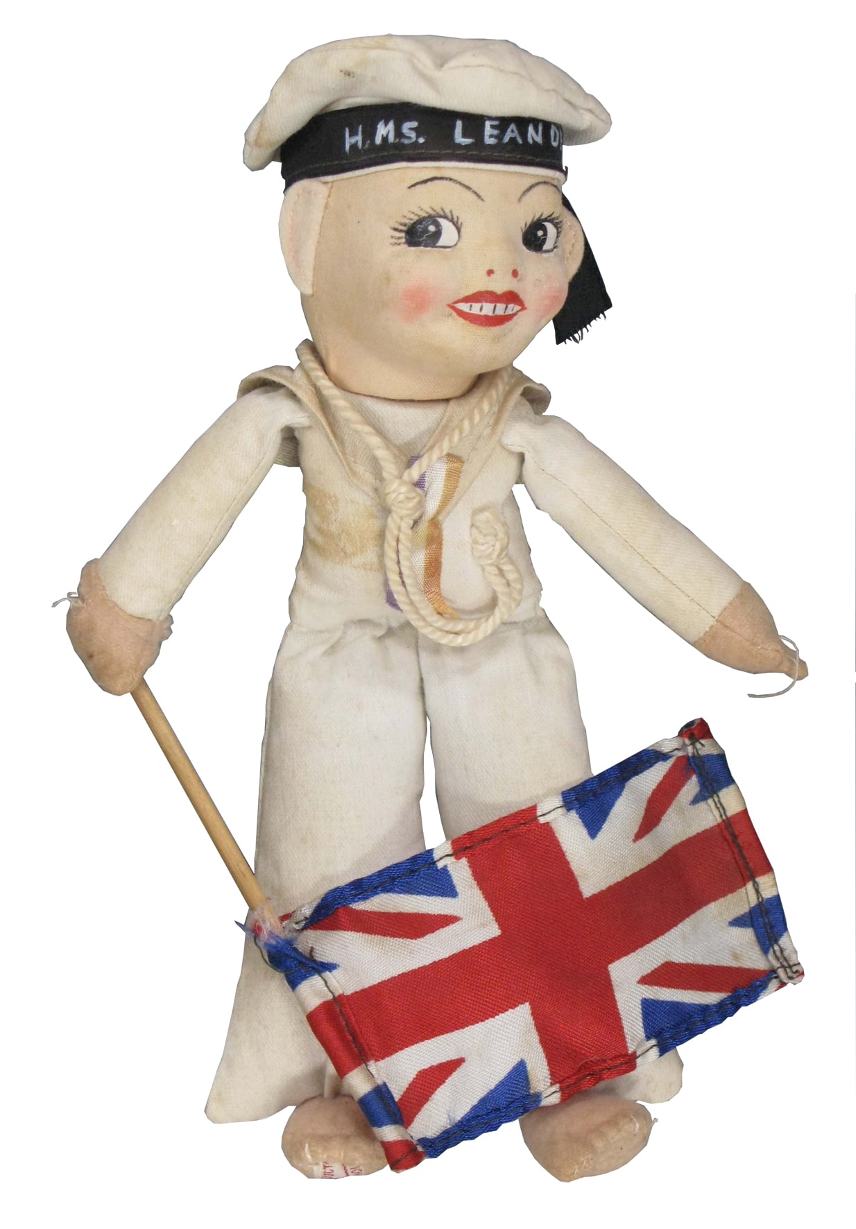I'm a doll from the ship HMS Leander.