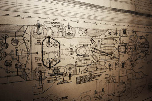 HMS SHEFFIELD ship plans.