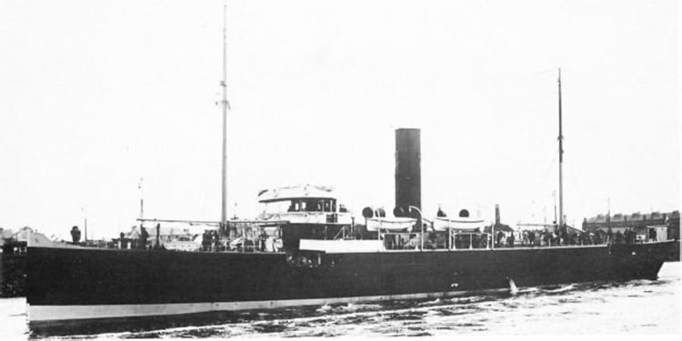 HMS Tamarisk, British First World War Q-ship.