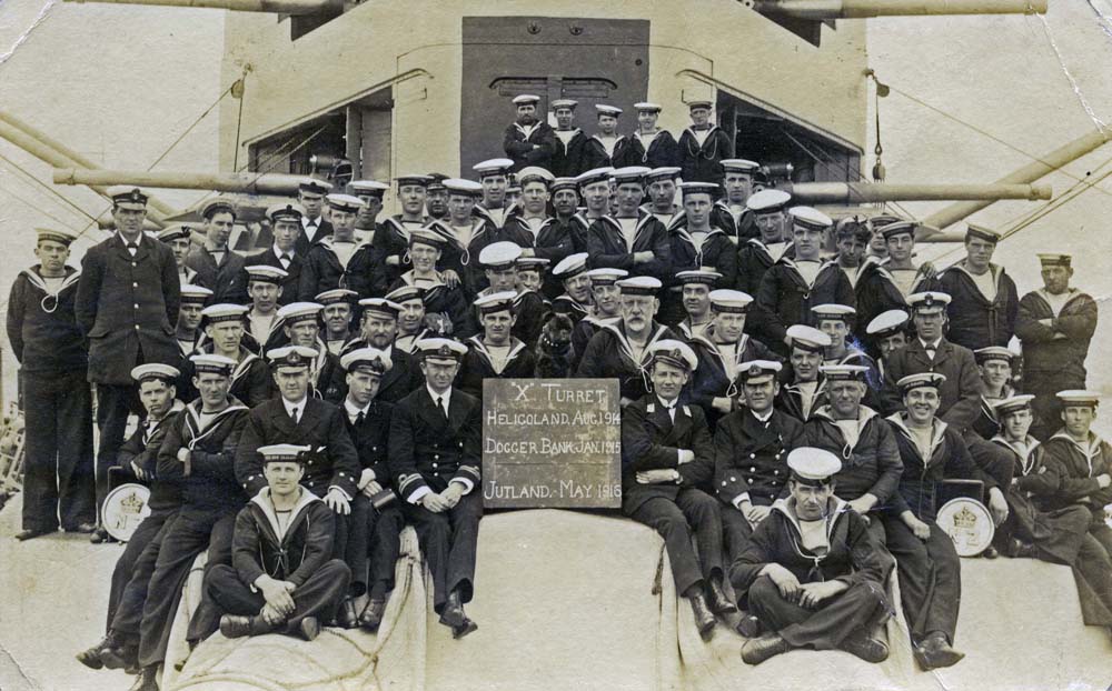HMS New Zealand X Turret crew