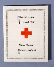 Christmas card from HMNZ HS MARAMA 1917