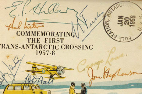 transantarticcrossingfirstday Commemorating the First Trans-antarctic crossing 1957-8