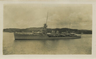 HMS Dunedin at Russell