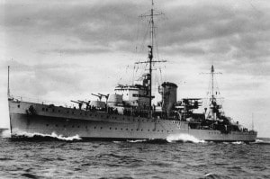 HMS Achilles NZ Naval Ship Pre War