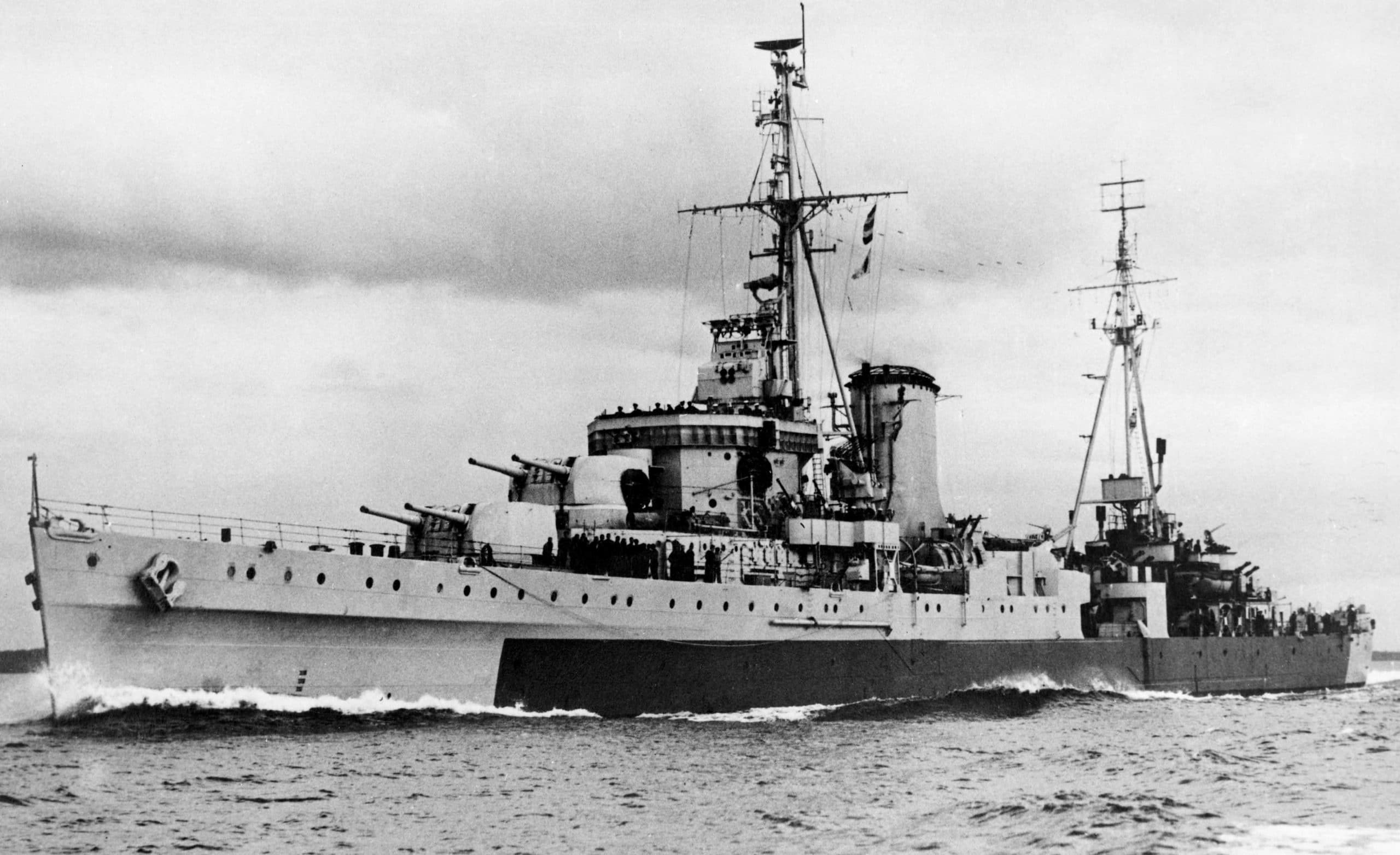 HMNZS Achilles 1945