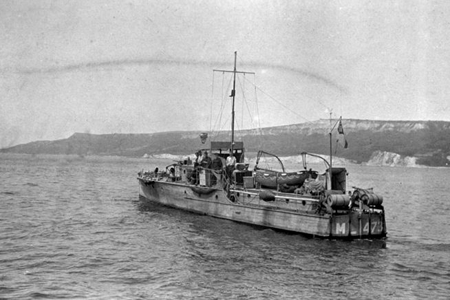 WWI Motor launch ML 473 WWI Motor launch ML 473