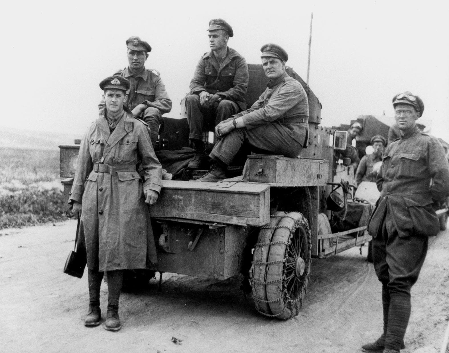 WWI Armoured car