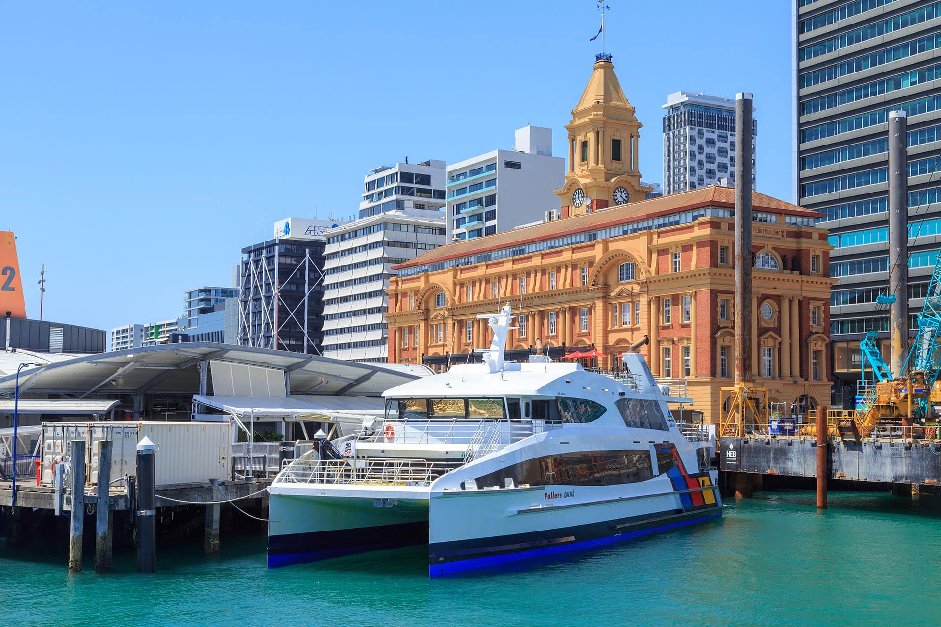 Auckland ferry building.