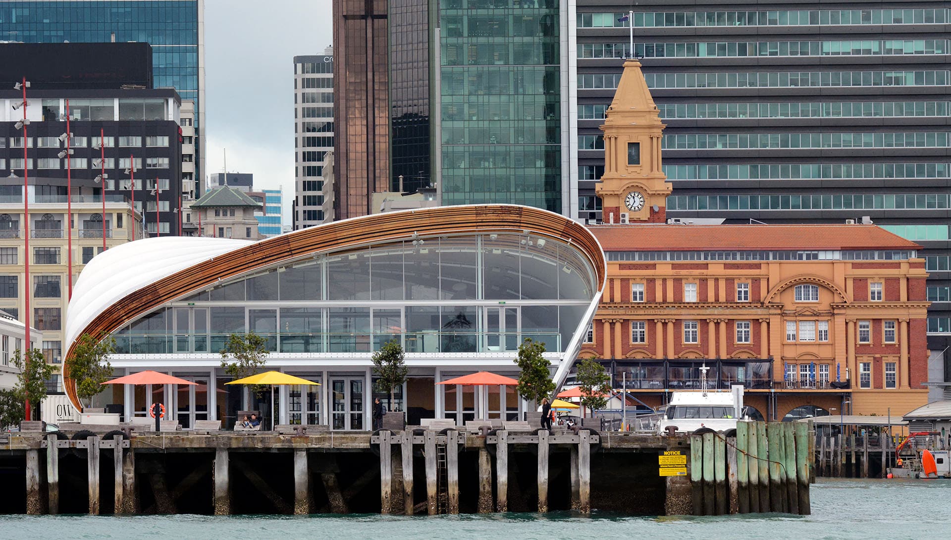 The Cloud on Queens Wharf in Auckland waterfront, New Zealand.