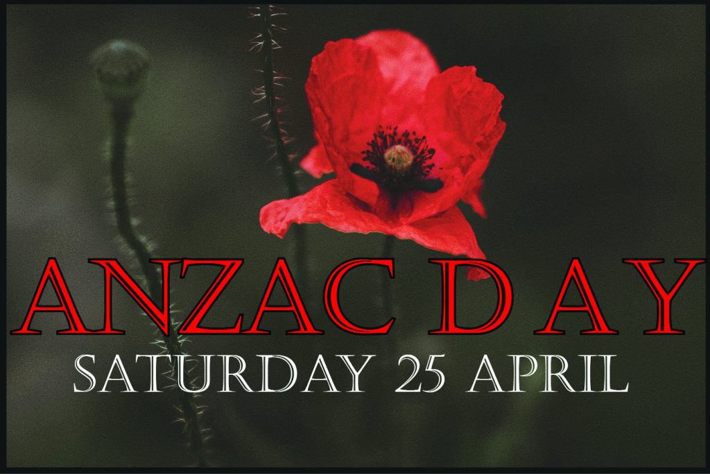 Join us on Anzac Day Saturday 25th April to make traditional paper poppies and listen to RNZN pipes and Drums.
