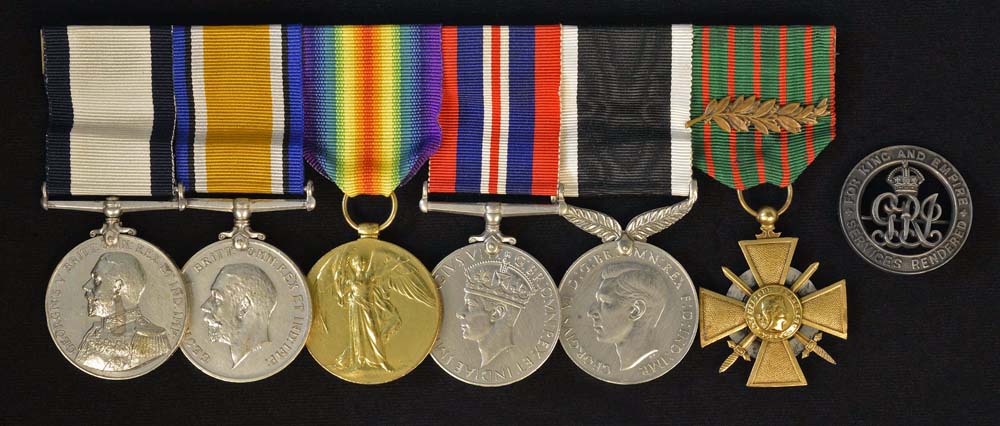 James Attwood's medals