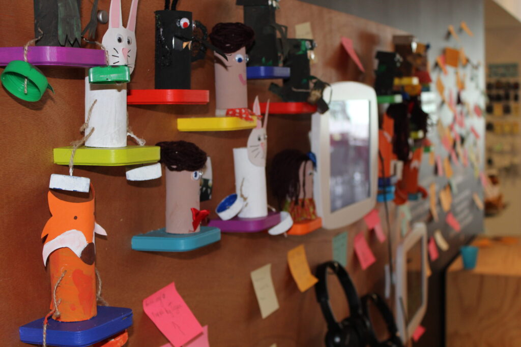 Kids Create Bravery children's art exhibit