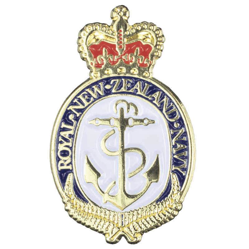 Lapel Pin - Navy Crest