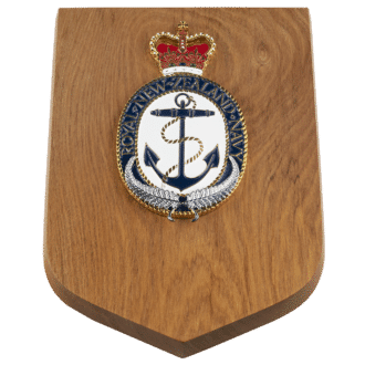 Navy Crest Wall Plaque