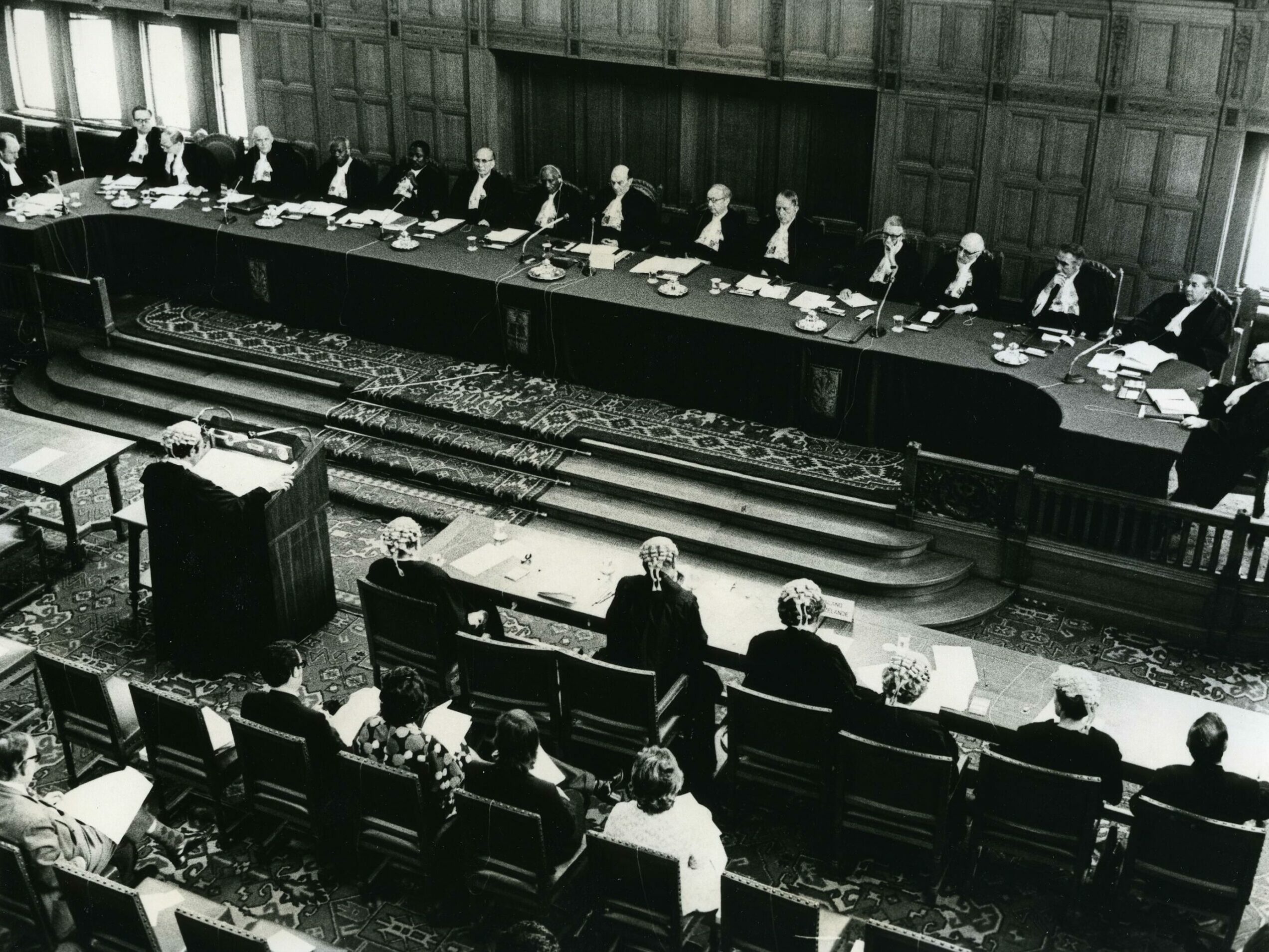 NZ representatives at the International Court of Justice photograph