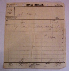 Naval Message Signal