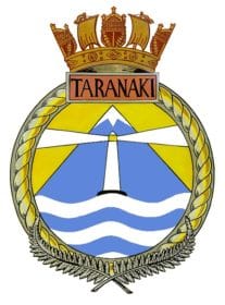 HMNZS Taranaki badge