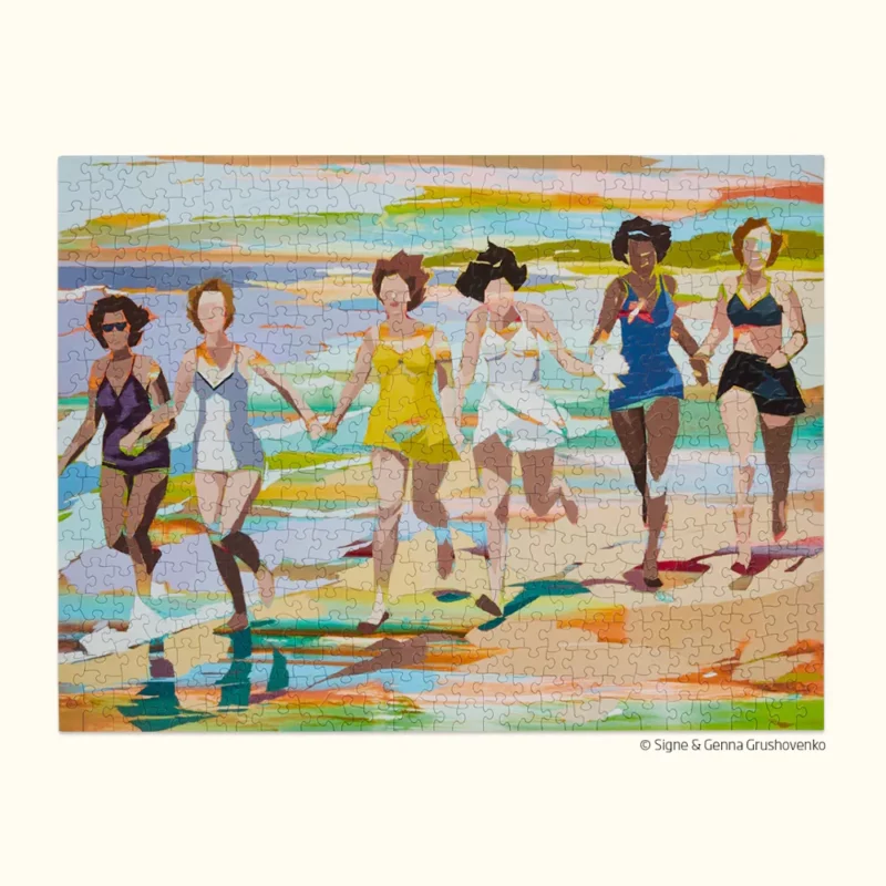 Sunset Swim Puzzle