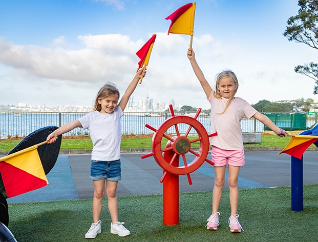 Students will learn how the ships of the New Zealand Navy fleet have communicated with each other throughout history and have a go at using semaphore flags, unscramble a message and decode words using morse code!
